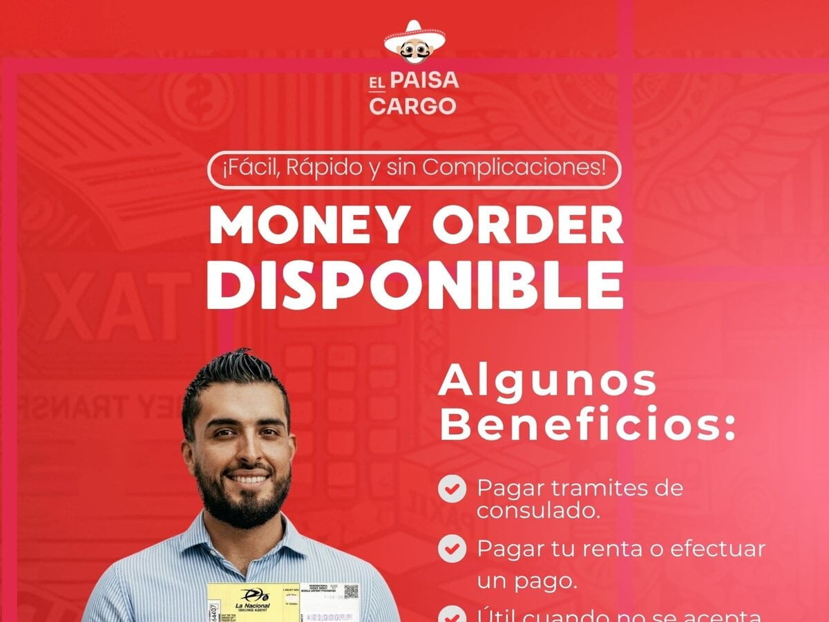 Check cashing, money orders and bill payments at El Paisa Cargo, Chattanooga TN
